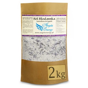 Sól Lawendowa Magnezowo-Potasowa do kąpieli Kłodawska 2kg