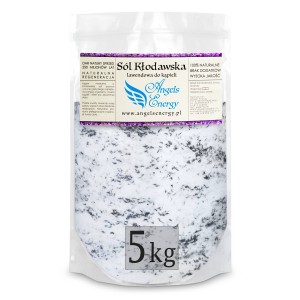 Sól Lawendowa Kłodawska Drobnoziarnista Do Kąpieli 5kg