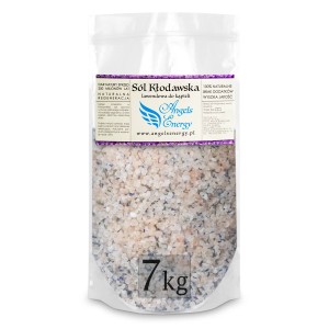 Sól Lawendowa Kłodawska Gruboziarnista 5mm Do Kąpieli 7kg