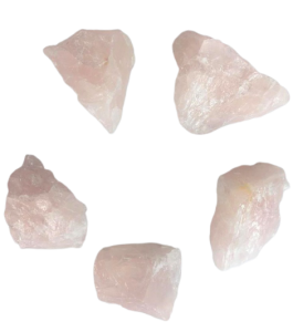 KWARC RÓŻOWY bryłka surowa , 25-40mm, Czakra Serca