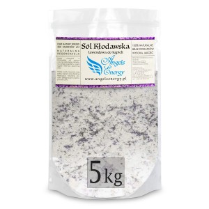 Sól Lawendowa Magnezowo-Potasowa do kąpieli Kłodawska 5kg